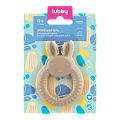 Lubby (Лабби) прорезыватель Зайка на круге с 4 месяцев, 32070