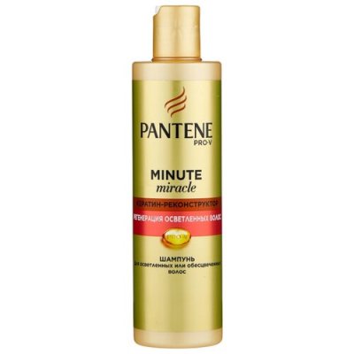 Купить pantene pro-v (пантин) шампунь minute miracle мицелярный регенерирующий для осветленных волос, 270 мл в Дзержинске