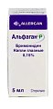 Купить альфаган-р, капли глазные 0,15%, флакон-капельница 5мл в Дзержинске