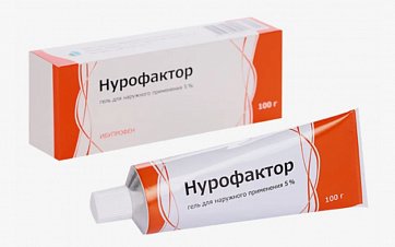 Нурофактор, гель для наружного применения 5%, туба 100г