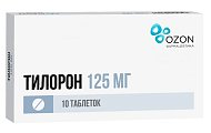 Купить тилорон, таблетки, покрытые пленочной оболочкой 125мг, 10 шт в Дзержинске