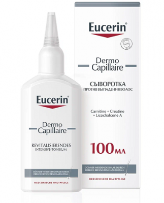 Купить eucerin dermo capillaire (эуцерин) сыворотка против выпадения волос 100 мл в Дзержинске