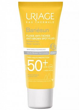 Uriage Bariesun (Урьяж Барьесан) эмульсия для чувствительной кожи лица против пигментных пятен, 40мл SPF50+