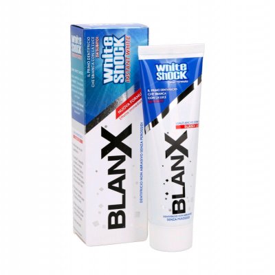 Купить бланкс (blanx) зубная паста вайт шок мгновенное отбеливание,75мл в Дзержинске