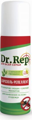 Купить dr.rep (доктор реп) аэрозоль от комаров и мошек, 150мл в Дзержинске