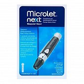 Купить микролет некст (microlet next) ручка-прокалыватель с принадлежностями в Дзержинске