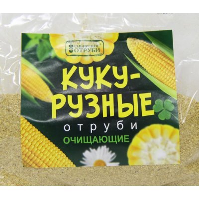 Купить отруби сибирские кукурузные очищающие, 180г в Дзержинске
