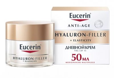 Купить eucerin hyaluron-filler+elasticity (эуцерин) крем для лица дневной 50 мл в Дзержинске