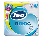 Купить зева (zewa) плюс туалетная бумага 2-х слойная белая, рулон 4шт в Дзержинске