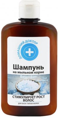 Купить домашний доктор шампунь на мыльном корне бишофит стимулирующий рост волос, 300мл в Дзержинске