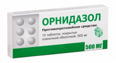 Купить орнидазол, таблетки, покрытые пленочной оболочкой 500мг, 10 шт в Дзержинске