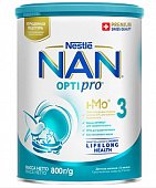 Купить nan optipro 3 (нан) смесь сухая для детей с 12 месяцев, 800г в Дзержинске