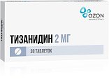 Купить тизанидин, таблетки 2мг, 30шт в Дзержинске