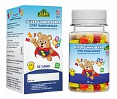Купить alfa vitamins (альфа витаминс) супер гамми витаминно-минеральный комплекс для мальчиков с 4-х лет, пастилки жевательные, 30шт бад в Дзержинске