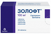 Купить золофт, таблетки, покрытые пленочной оболочкой 100мг, 28 шт в Дзержинске