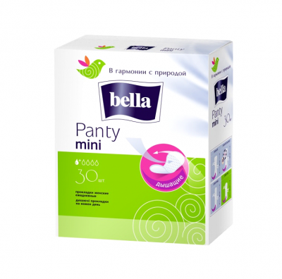 Купить bella (белла) прокладки panty mini белая линия 30 шт в Дзержинске