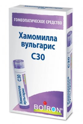 Купить хамомилла вульгарис с30, гомеопатический монокомпонентный препарат растительного происхождения, гранулы гомеопатические 4 гр  в Дзержинске