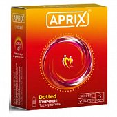 Купить aprix (априкс) презервативы доттед (точечные) 3шт в Дзержинске