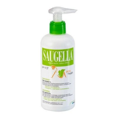 Купить saugella (саугелла) средство для интимной гигиены you fresh, 250мл в Дзержинске