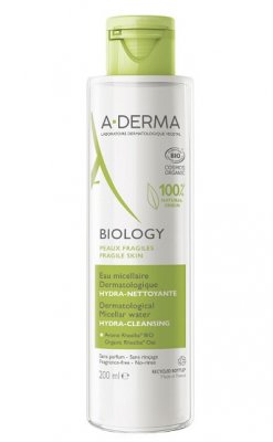Купить a-derma biology (а-дерма) вода мицеллярная для лица и глаз для хрупкой кожи, 200мл в Дзержинске