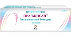 Купить праджисан, гель вагинальный 90мг/доза, 1,125г аппликатор 1 шт в Дзержинске