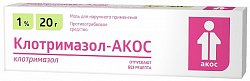 Купить клотримазол-акос, мазь для наружного применения 1%, 20г в Дзержинске