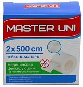 Купить пластырь master uni (мастер-юни) медицинский фиксирующий полимерная основа 2см х5м в Дзержинске