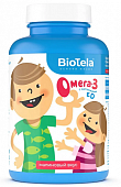 Купить biotela (биотела) комплекс омега-3+ витамины е и д для детей малина и травы, капсулы жевательные, 120 шт бад в Дзержинске
