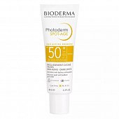 Купить bioderma photoderm (биодерма фотодерм) крем против пигментации и морщин для лица, 40мл spf50+ в Дзержинске