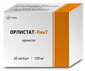 Купить орлистат-лект, капсулы 120 мг 40 шт. в Дзержинске