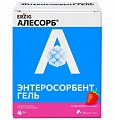 Купить алесорб энтеросорбент гель эрциг, гель для приема внутрь со вкусом клубники пакет-саше 10г 20 шт. бад в Дзержинске