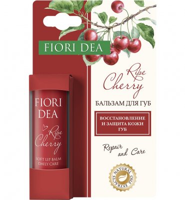 Купить фьери дея (fiori dea), бальзам для губ смягчающий спелая вишня, 4,5г в Дзержинске