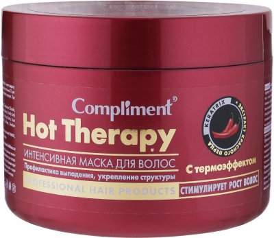 Купить complimen hot therapy (комплимент) маска для волос интенсивная с термоэффектом, 500мл в Дзержинске