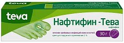 Купить нафтифин-тева, крем для наружного применения 1%, 30 г в Дзержинске