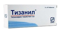 Купить тизанил, таблетки 4мг, 30шт в Дзержинске