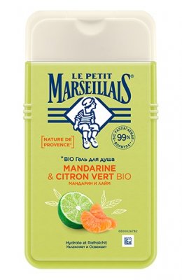 Купить le petit marseillais (ле петит марселл) гель для душа мандарин и лайм, 250мл в Дзержинске