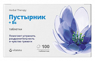 Купить пустырник+витамин в6 витатека, таблетки массой 120мг 100шт бад в Дзержинске
