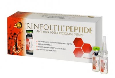Купить rinfoltil (ринфолтил) пептид липосомальная сыворотка против выпадения волос, 30 шт + дозатор, 3 шт в Дзержинске