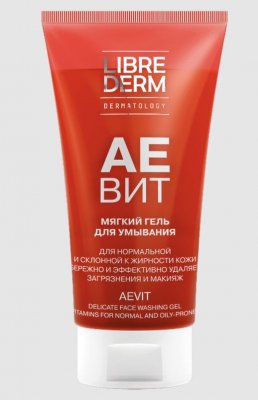 Купить librederm aevit (либридерм) гель мягкий для умывания лица, 150мл в Дзержинске