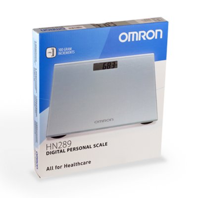 Купить omron (омрон) весы электронные цифровые hn-289 серые в Дзержинске