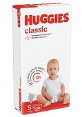 Купить huggies (хаггис) подгузники классик 5 11-25кг 58шт в Дзержинске