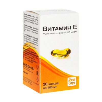 Купить витамин е, капсулы 400мг, 30 шт бад в Дзержинске