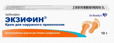 Купить экзифин, крем для наружного применения 1%, 10г в Дзержинске