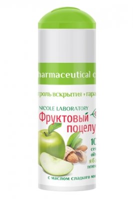Купить фруктовый поцелуй помада гигиеническая яблоко 3,5г в Дзержинске