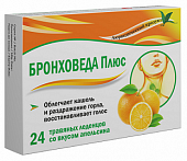 Купить бронхо веда плюс, леденцы со вкусом апельсина, 24 шт бад в Дзержинске