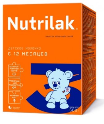 Купить нутрилак 3 (nutrilak 3) молочко детское с 12 месяцев, 600г в Дзержинске