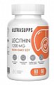 Купить ultrasupps (ультрасаппс) лецетин 1200мг, капсулы массой 1850мг, 60 шт бад в Дзержинске