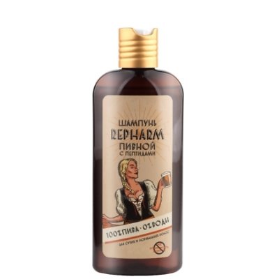 Купить repharm (рефарм) шампунь пивной с пептидами для сухих и нормальных волос, 250мл в Дзержинске
