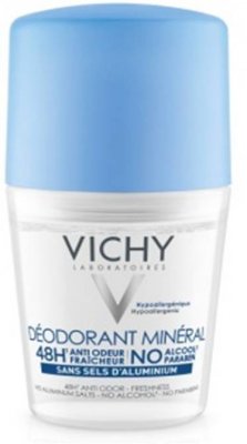 Купить vichy (виши) дезодорант шариковый минеральный без солей алюминия 50мл в Дзержинске
