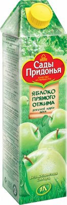 Купить сады придонья сок, ябл. 100% 1л (сады придонья апк, россия) в Дзержинске